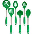 Amazon Best Selling Products Set Of 6 Stainless Steel Silicone Kitchen Utensils